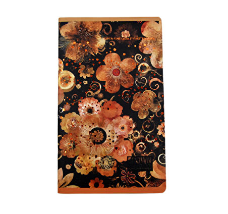 Gıpta Brown Book 13x21 60 Yaprak Karton Kapak Tel Dikişli Not Defteri Çizgili (7594)