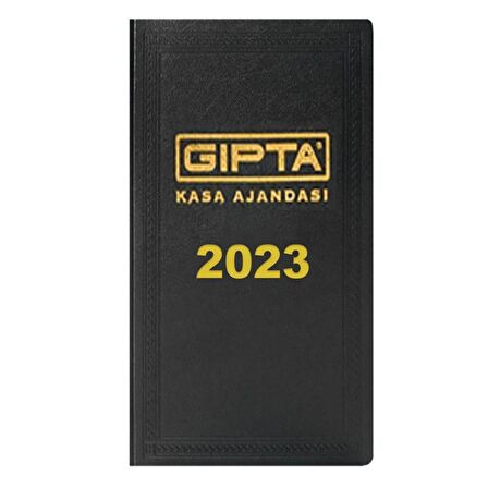 GIPTA 2023 KASA AJANDA (ECE TİPİ) TİCARİ GÜNLÜK 17X33 118-TCK