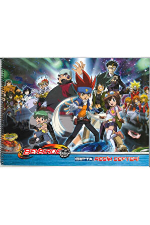 GIPTA BEYBLADE SP RESİM DEFTERİ 25*35 15 YP