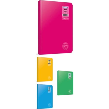 Gıpta The Book Sert Kapak Defter 20 X 28 - 160 Yaprak Kareli