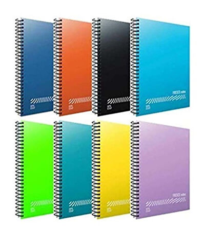 Gıpta Eko 120 Yaprak Kareli Defter A4 Pp Kapak Spiralli - 2 adet