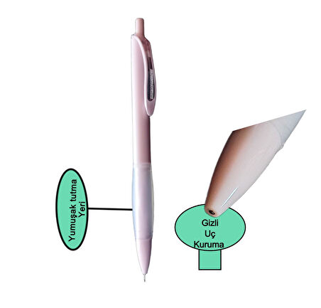Gıpta Versatil Kalem Tınt 0,7 mm  Uçlu Pastel Renkler 1 Adet K1976