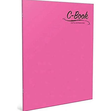 Gıpta Dikişli Plastik Kapak Defter C Book A4 60 Yp Kareli 6901