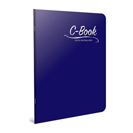 Gıpta C-Book A4 60 Yaprak Plastik Kapak Dikişli Defter Çizgisiz 6 Adet