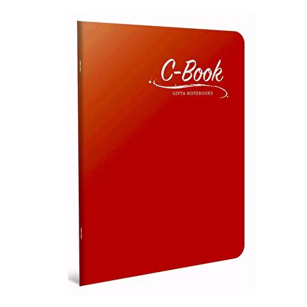 Gıpta C-Book A4 60 Yaprak Plastik Kapak Dikişli Defter Çizgisiz 6 Adet