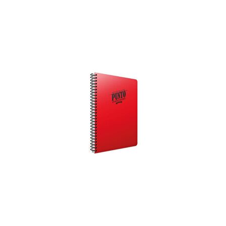 Gıpta Punto 140 Yp. A4 Spiralli Pp. Kapak Defter Kareli