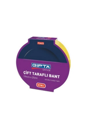 15 mm x 25 Metre Çift Taraflı Bant (15x25) (F2624)