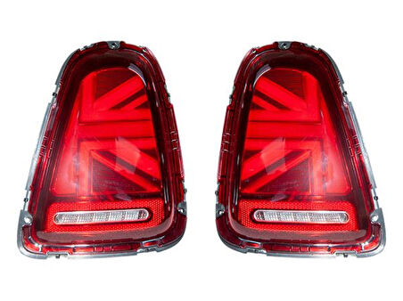 Mini Cooper Komple Stop Set Tak-Calıstır -Unıon Jack-Mini F55 F56 F57 06>13 - Wenderparts Ba63212757013