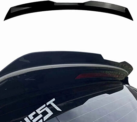 AUTOGP  Renault clio 4 bagaj üstü spoiler pianoblack boyalı 2012 / 2019