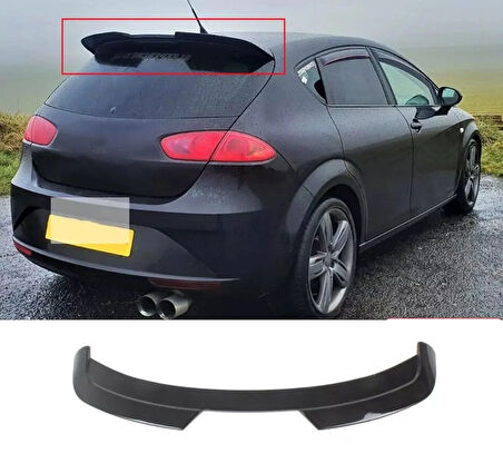 AUTOGP  Seat leon bagaj üstü spoiler pianoblack boyalı 2005 / 2012