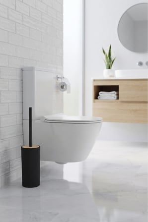 Liza Kapaklı WC Banyo Fırçası - Tuvalet Fırçası Wc Fırçası Klozet Fırçası