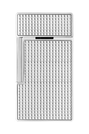 S.T. Dupont Biggy Silver Diamond Head Puro Çakmağı 25210 TR9913