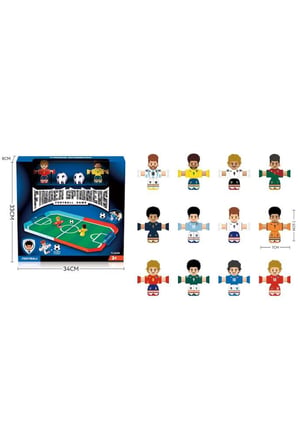 Finger Spinners Football Game-Büyük Futbol Sahası Seti