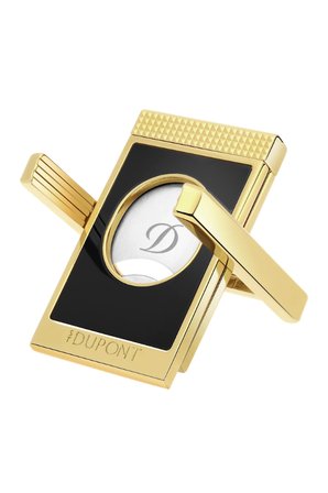 S.T. Dupont Gold Puro Makası Kesici & Puro Standı 3553 - TR9501