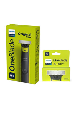 Philips Qp2724/20 5'i1 Arada Tarak Oneblade Yüz Ve Vücut Şekilendirici Qp220 3'lü Yedek Bıçak Avanta