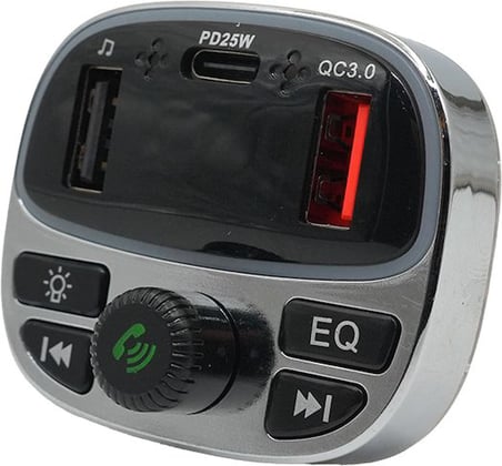 Araç FM Transmitter Şarj Cihazı Hızlı Şarj USB MP3 Çalar