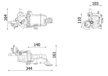 Renault Egr Sogutucu - Egr Sogutucu - Bhr Ce 49 000p