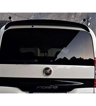 Fiat fiorino bagaj üstü spoiler siyah boyalı