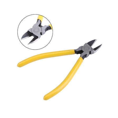125mm 5 inç Vinil Saplı Yankeski, Tel Kesme Pensesi, Takı Mini Kesme Pensesi
