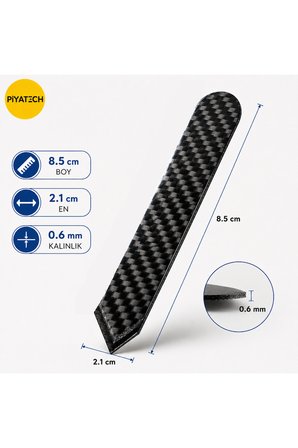 Karbon Fiber Telefon Ve Tablet Ekran Sökme Penası Tamir Kazıyıcı 8.5 x 2.1 cm 0.6 mm