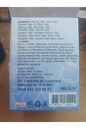 Kuyruk Yağı Kremi 180 G