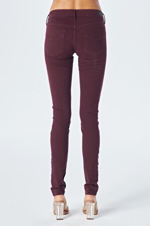 Naomi Bordo Normal Bel Skinny Fit Jean Pantolon C 4521-121