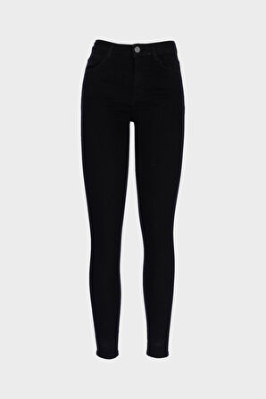 Judy Siyah Yüksek Bel Skinny Jean Pantolon C 4521-263