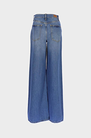 Weslie Açık Mavi Yüksek Bel Fermuarlı Jean Pantolon C 4530-211