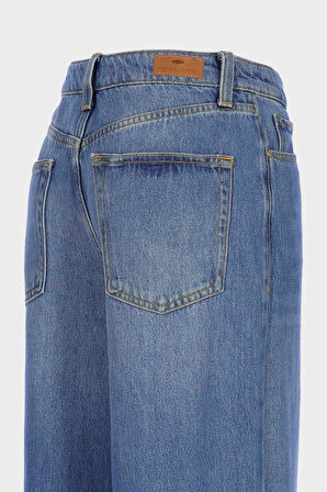 Weslie Açık Mavi Yüksek Bel Fermuarlı Jean Pantolon C 4530-211