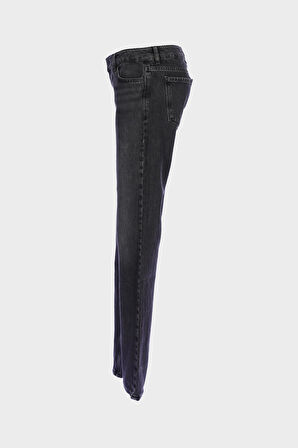 Antrasit Normal Bel Fermuarlı Slim Fit Jean Pantolon C 4934-020