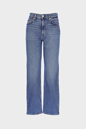 Sydney Orta Mavi Yüksek Bel Slim Fit Jean Pantolon C 4529-091