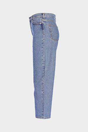 Ariana Açık Mavi Yüksek Bel Patı Fermuarlı Mom Jean Pantolon C 4525-189