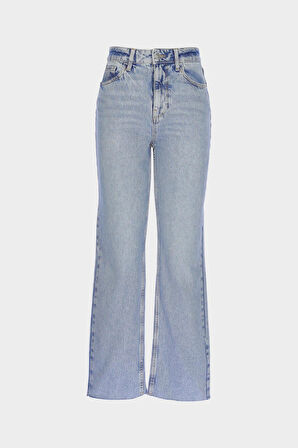 Diana Açık Mavi Yüksek Bel Dad Straight Fit Jean Pantolon C 4517-120