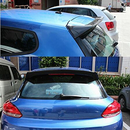 Vw scirocco bagaj üstü spoiler boyalı 2015 / 2017