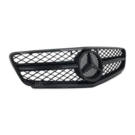 Mercedes w204 c63 amg ön panjur ızgara seti pianoblack