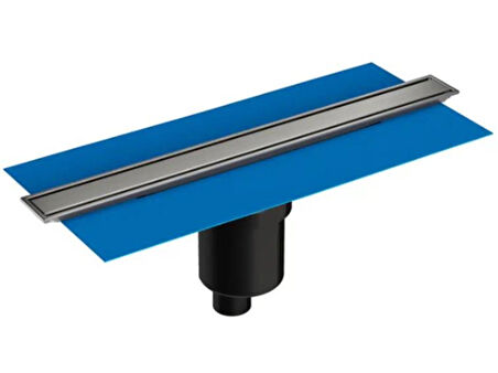 59980481000 - Vitra DK100 060 Eco-Flow Mat Alttan Duş kanalı - Mat Krom