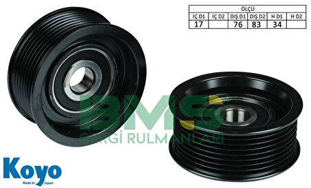 Mercedes Truck Kayıs Gergi Rulmanı Mercedes Axor 1835 Ls 1840 Ls 1843 Ls 02 04 - Bms 297