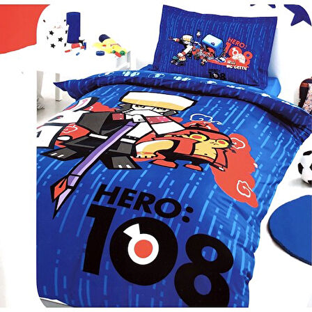 Özdilek Hero 108 Tek Kişilik Nevresim Takımı Ranforce