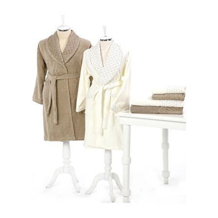 ÖZDİLEK ADRIA AİLE SET KAHVE-KREM