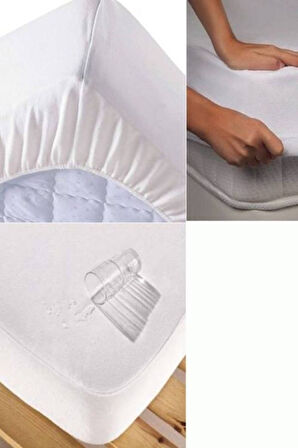 Özdilek Fitted Sıvı Geçirmez Alez Yatak Koruyucu 160x200 Çift Kişilik -- --