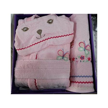 ÖZDİLEK PINKY GIRL PEMBE FREE SET 1-2 YAŞ