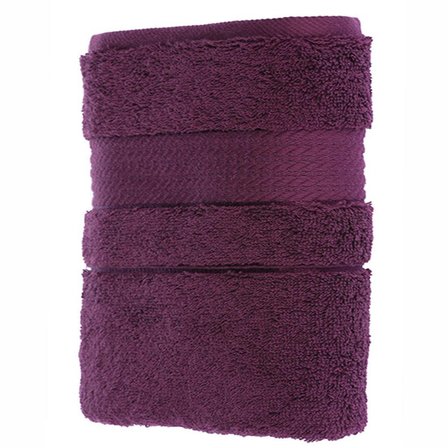 Özdilek Banyo Havlusu Cotton Trendy Koyu Lila 90x150 Cm