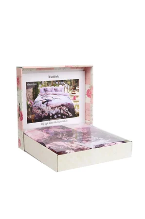 Özdilek Fountain Çift Kişilik Soft Life Saten Nevresim Takımı