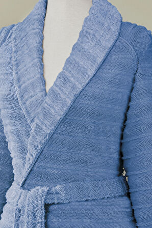 Sadem Organik Linden Şal Yaka Bornoz