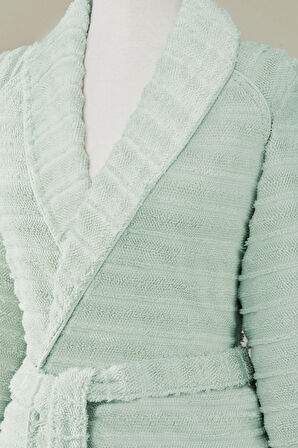 Sadem Organik Linden Şal Yaka Bornoz