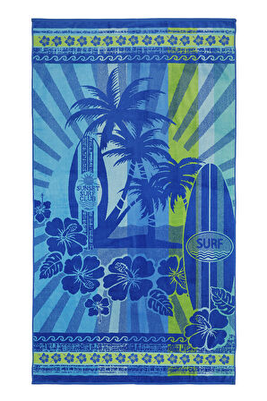 Özdilek Saint Tropez Porta Kadife Plaj Havlusu 101x188