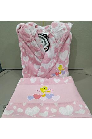 Özdilek Tweety Heart Pembe Free Set 11-12 Yaş