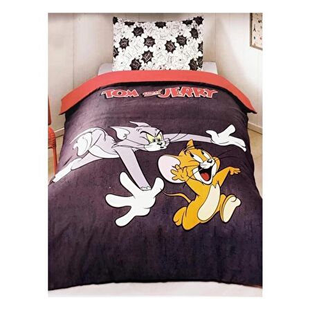 Özdilek Tom & Jerry Çizgi Kahraman Pamuk Çocuk Nevresim Takımı