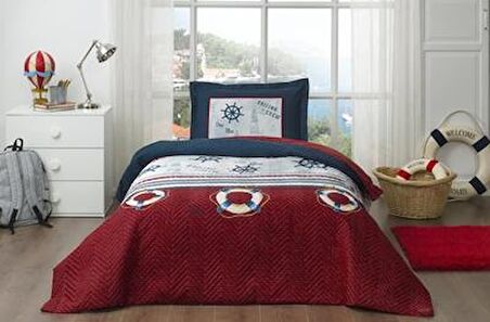 ÖZDİLEK KAPİTONE NEVRESİM TAKIMI DEEP BLUE 180X230
