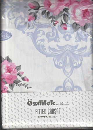 ÖZDİLEK CARSAF LASTİKLİ  YASTIKLI  ÇİFT KİŞİLİK  LILA RM645